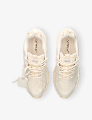 Off-white Iridescent Be Right Back Sneakers In Cream Comb