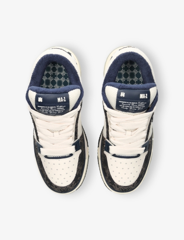 MA-1 Branded Mesh Low-Top Trainers