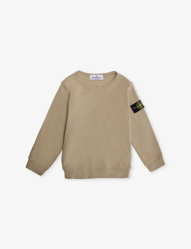 Brand-Patch Cotton-Jersey Sweatshirt 2-12 years