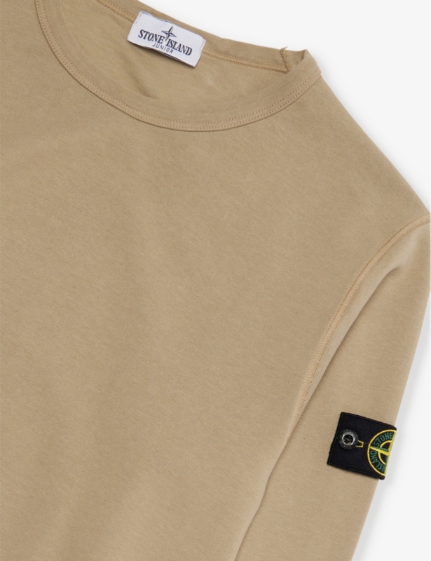 Brand-Patch Crew-Neck Cotton-Jersey Sweatshirt 14 years