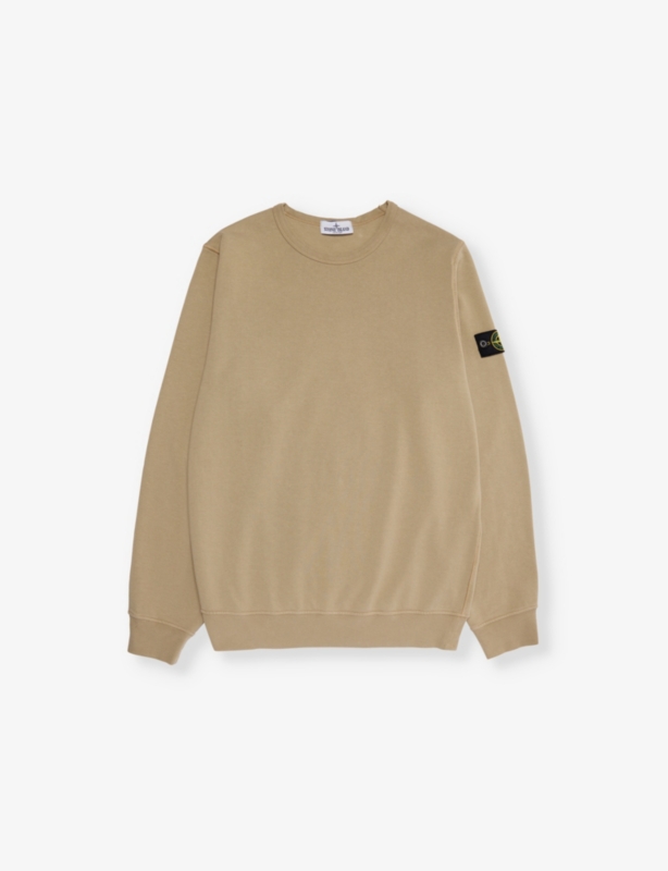Brand-Patch Crew-Neck Cotton-Jersey Sweatshirt 14 years