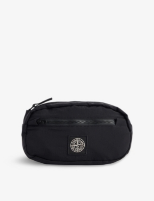 STONE ISLAND: Kids' Compass-Patch Shell Belt Bag