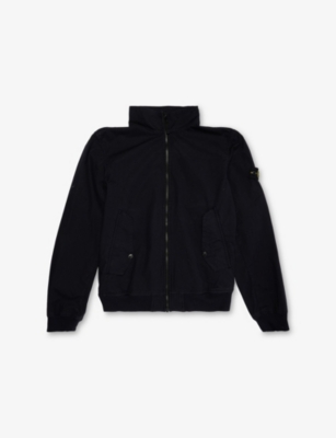 STONE ISLAND: Compass-Badge Regular-Fit Cotton Bomber Jacket 14 Years