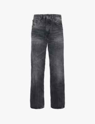 HAIKURE: Winona Faded-Wash Straight-Leg Denim Jeans