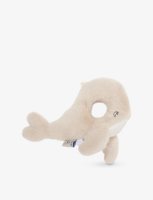 LIEWOOD: Romain Whale Soft Woven Toy Rattle