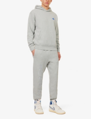 Awake NY x Jordan brand-embroidery straight-leg regular-fit cotton-jersey jogging bottoms