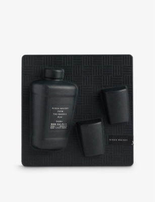 NIKKA: Nikka from the Barrel Silhouette whisky with glass and pourer gift set 700ml
