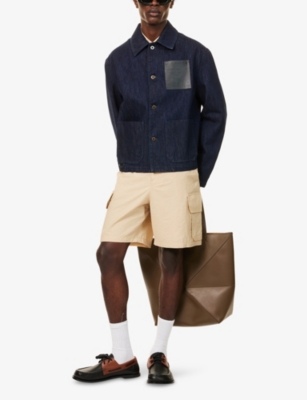 LOEWE: Workwear Relaxed-Fit Denim Jacket