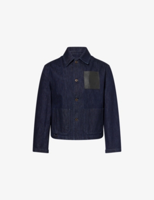 LOEWE: Workwear Relaxed-Fit Denim Jacket