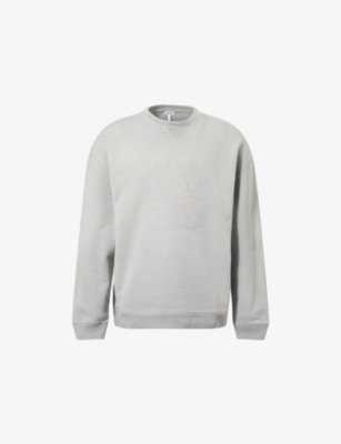 LOEWE: Relaxed-Fit Embroidered-Logo Cotton-Jersey Sweatshirt