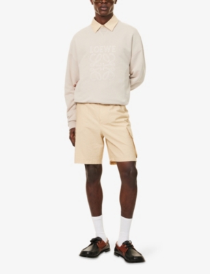 LOEWE: Brand-Embroidery Relaxed-Fit Cotton-Jersey Sweatshirt