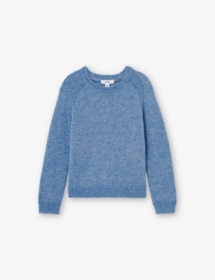 REISS: Cloud Crewneck Merino Wool-Blend Jumper 9-13 Years