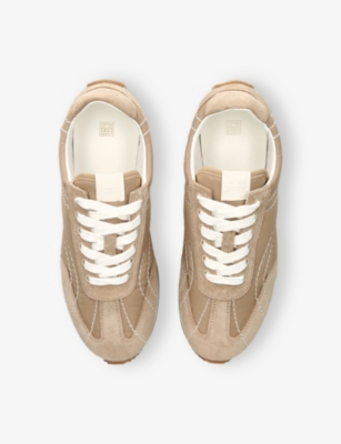 Totême Toteme Nylon Low-top Sneakers In Beige