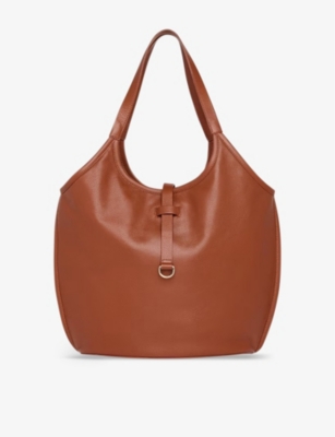 WHISTLES: Leonora leather tote bag