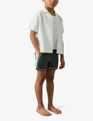 REISS: Cano Colour-Block Swim Shorts 9-13 Years