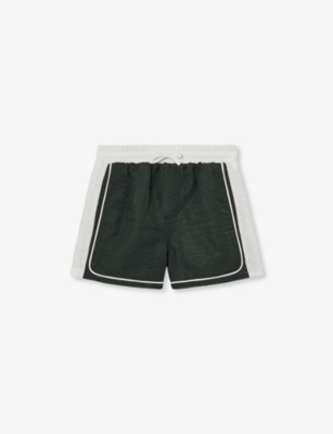 REISS: Cano Colour-Block Swim Shorts 9-13 Years