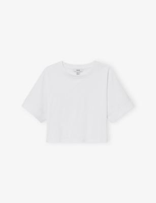 REISS: Relaxed-Fit Short-Sleeve Cotton T-Shirt 9-13 Years