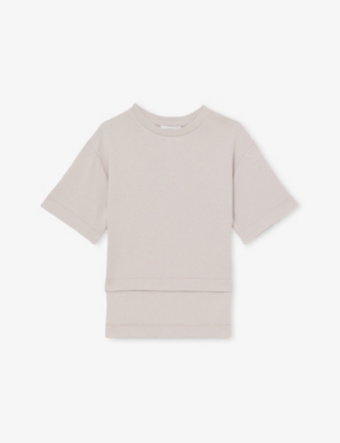 REISS: Anabelle Relaxed-Fit Short-Sleeve Stretch-Cotton T-Shirt 4-9 Years