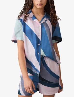 REISS: Tommi Short-Sleeve Woven Shirt 4-9 Years