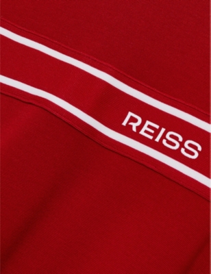 REISS: Lowri logo-print interlock-jersey dress 4-9 years