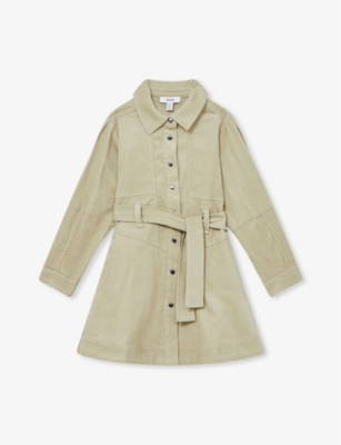 REISS: Mara Tie-Waist Corduroy Dress 4-13 Years