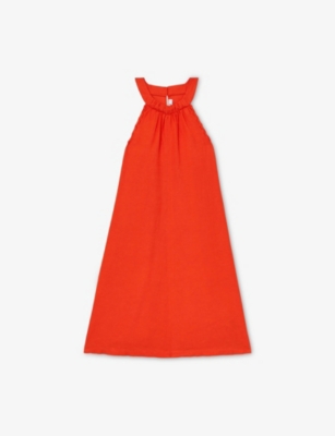 REISS ERIKA HALTERNECK DRESS 4-9 