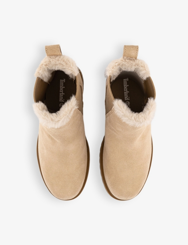 Lyonsdale faux fur-lined suede Chelsea boots