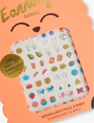 OMY KAWAII STICKER EARRINGS 