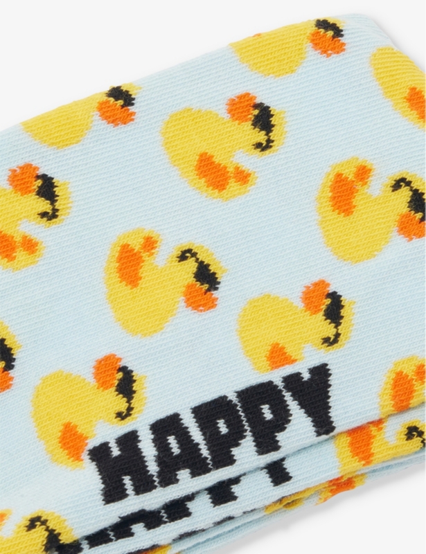Rubber Duck cotton-blend socks