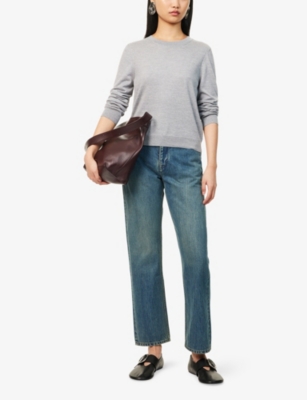 JIL SANDER: Regular-Fit Straight-Leg Denim Jeans