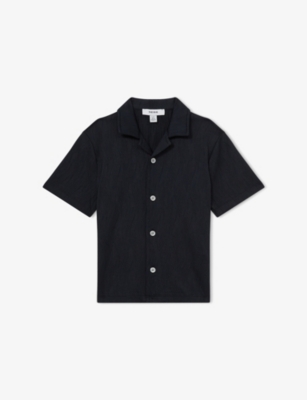 REISS: Elio Textured Woven Shirt 9-13 Years