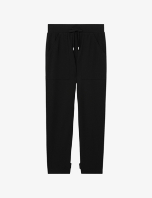 REISS: Alexi Drawstring Tapered Stretch-Jersey Joggers