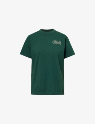 Sporty And Rich Womens Country Health Cotton-jersey T-shirt Forest In Forest