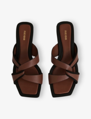 Reiss Women's Clara Flat Slide Sandals