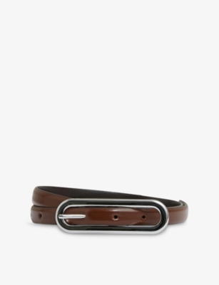 REISS: Scarlett Leather Buckle Belt
