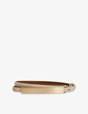 REISS: Ivy Leather Waist Belt