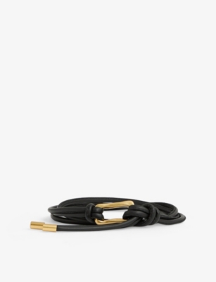 REISS: Tara Tubular Faux-Leather Belt