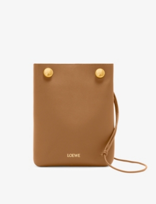 LOEWE: Pebble branded leather cross-body pouch