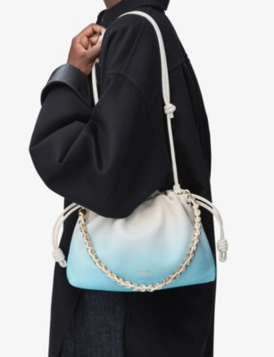 LOEWE: Flamenco Cloud Leather Shoulder Bag