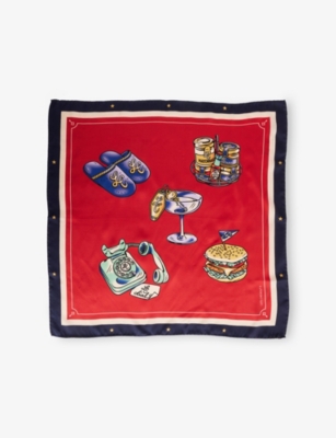 LATE CHECKOUT: Amenities Silk Handkerchief