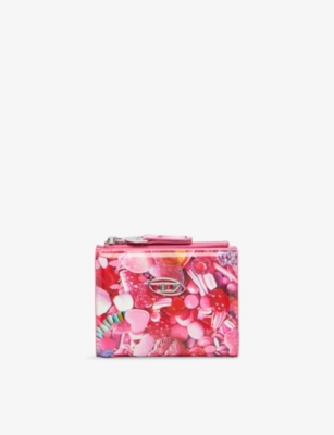 DIESEL: Play Bi Fold Zip Li Patent Wallet