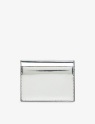 Diesel Womens H0535 1dr Iii Bi-fold Mirrored Leather Wallet