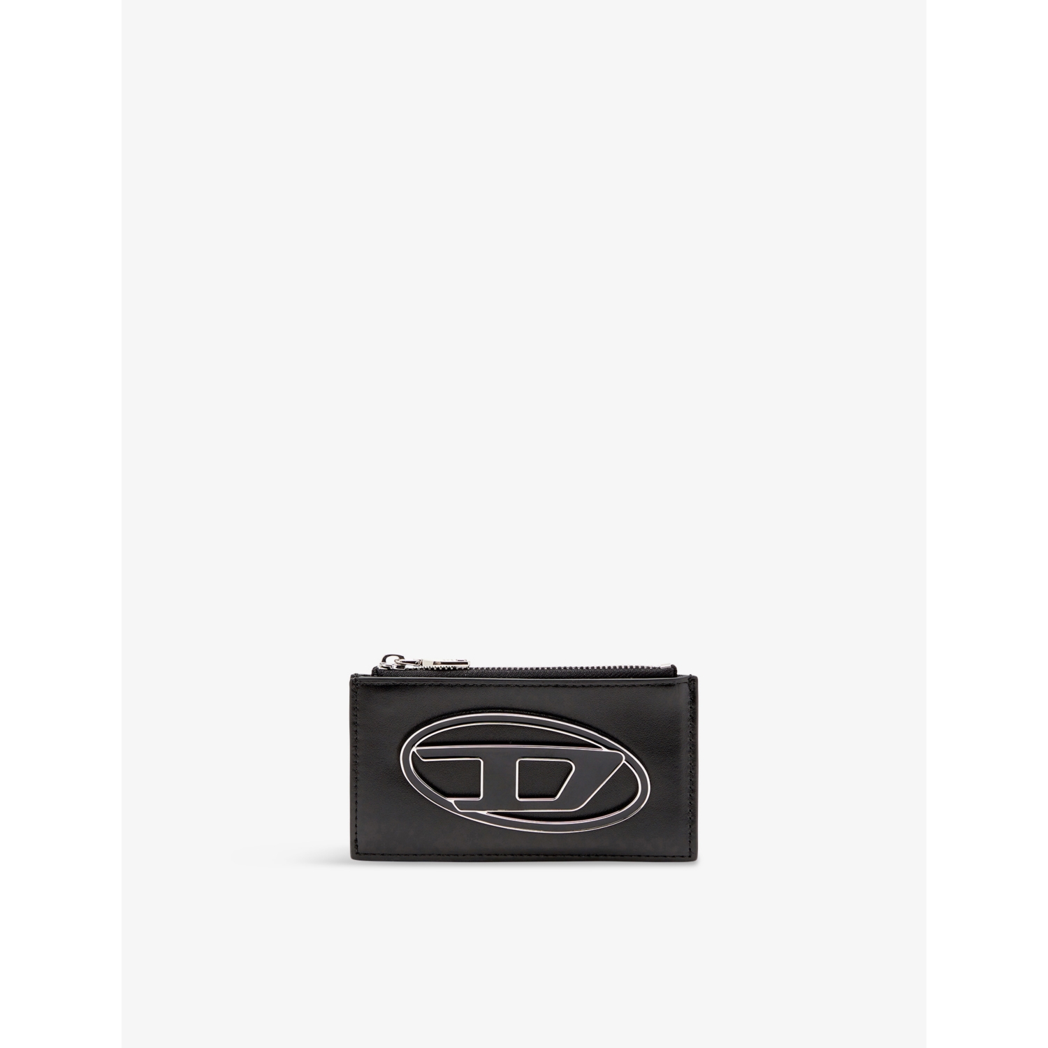 Diesel Logo-Plaque Leather Card Holder Lii