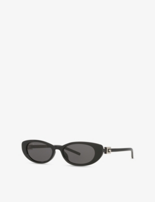 GUCCI: GG1680S Cat Eye-Frame Injected Sunglasses