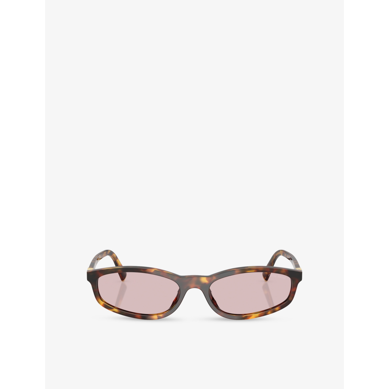 Miu Miu MU A06S Oval-Frame Acetate Sunglasses