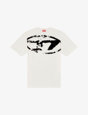 DIESEL: T-Boxt-N14 Relaxed-Fit Cotton T-Shirt