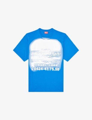 DIESEL: T-Boxt-R15 Relaxed-Fit Cotton T-Shirt