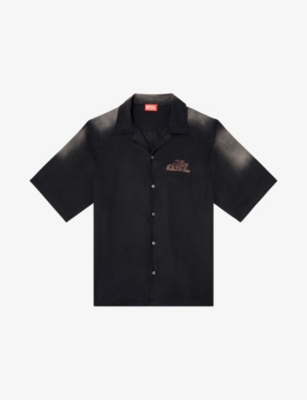 DIESEL: S-Elly Boxy-Fit Woven Bowling Shirt
