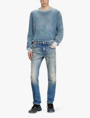 DIESEL: 2019 D-Strukt Slim-Fit Stretch-Denim Jeans