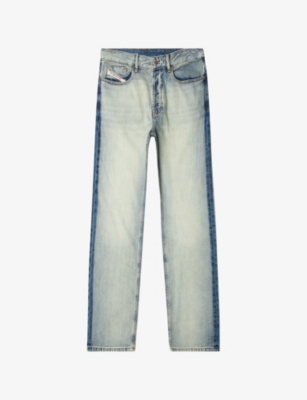 DIESEL: 1980 D-Eeper Oabdf Relaxed-Fit Stretch-Denim Jeans